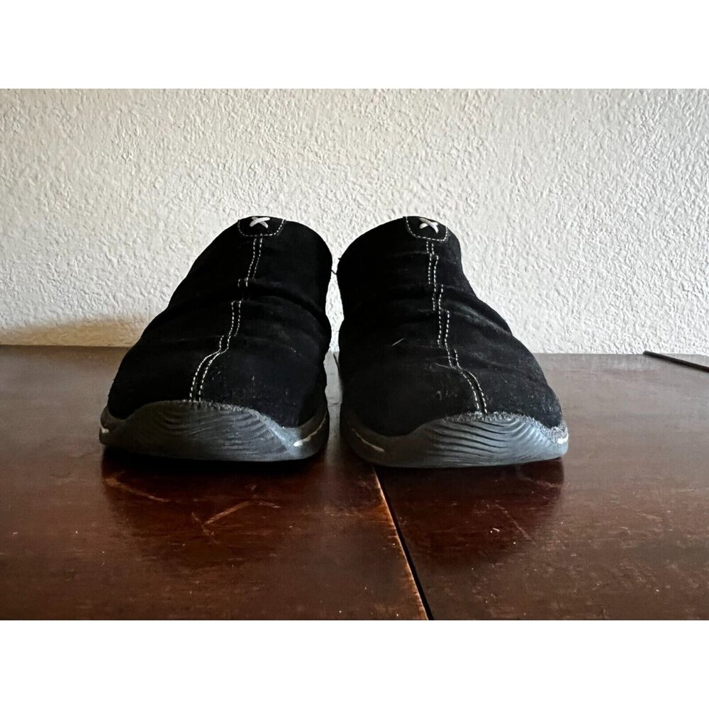 Naturalizer Kaira Clog Mule Shoes Womens 8M Black Suede Comfort Slip On Solid - Picture 4 of 11